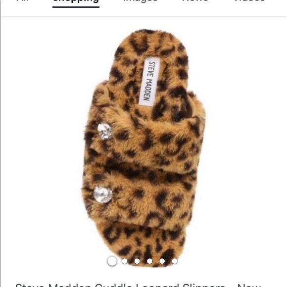 Steve Madden Shoes - Steve Madden cuddle leopard slippers